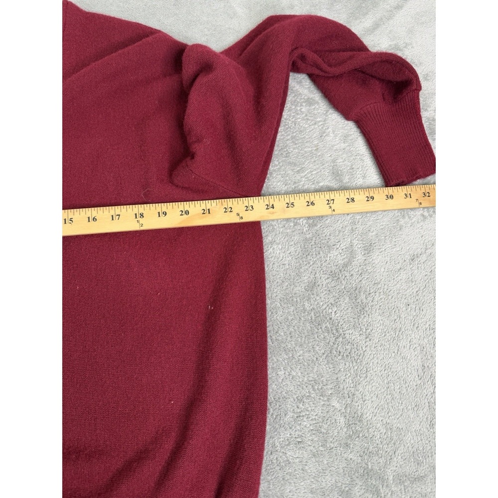 Vintage 80s Robert Bruce Cardigan Men's Size XL Red - Picture 6 of 8